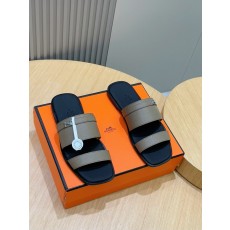에르메스 2025 남성 가죽 샌들 001-179093