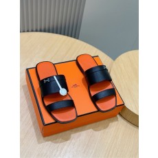 에르메스 스타일 남성 가죽 샌들 001-179095