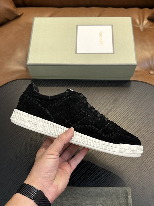 TOM FORD Cambridge 가죽 스니커즈 001-179189