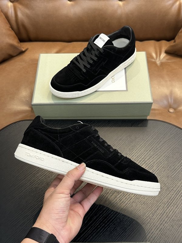 TOM FORD Cambridge 가죽 스니커즈 001-179189