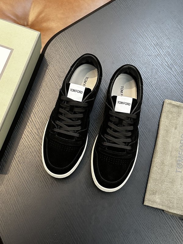 TOM FORD Cambridge 가죽 스니커즈 001-179189