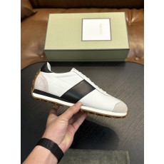 TOM FORD 캠브리지 소가죽 로우탑 스니커즈 001-179276