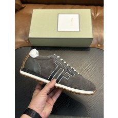 TOM FORD 스웨이드 로우탑 스니커즈 001-179278