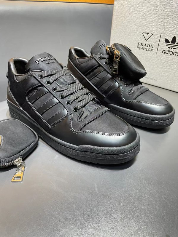 PRADA 스타일 남성 첼시 부츠 미니멀 가죽슈즈 001-179542