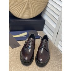 프라다 남성용 레이스 업 두꺼운 밑창皮鞋 001-179566