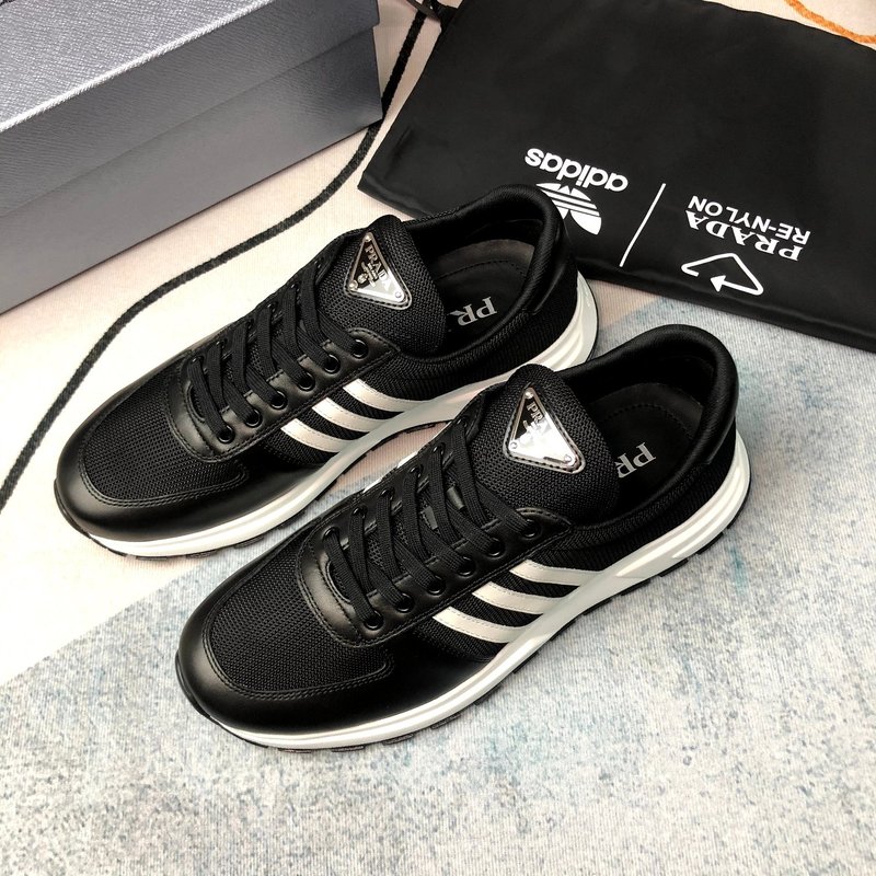 PRADA 프라다 블랙 메쉬 슈즈 001-179574