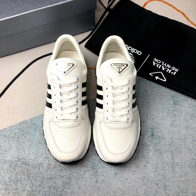 PRADA 프라다 화이트 메쉬 슈즈 001-179575