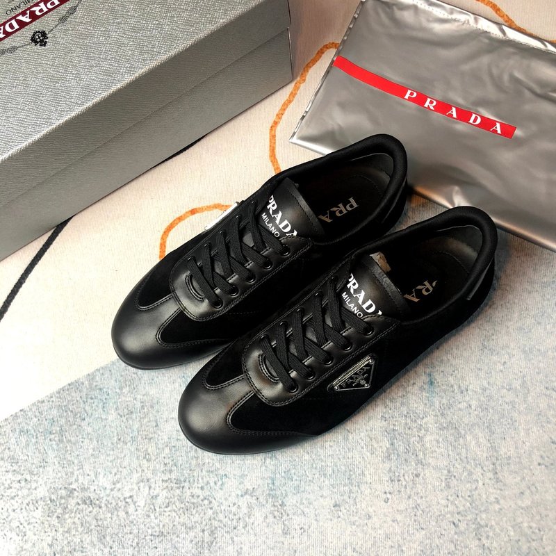 PRADA 블랙 옥스포드 슈즈 001-179585