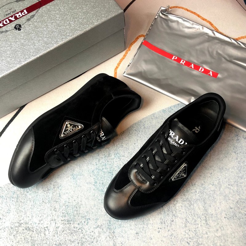 PRADA 블랙 옥스포드 슈즈 001-179585