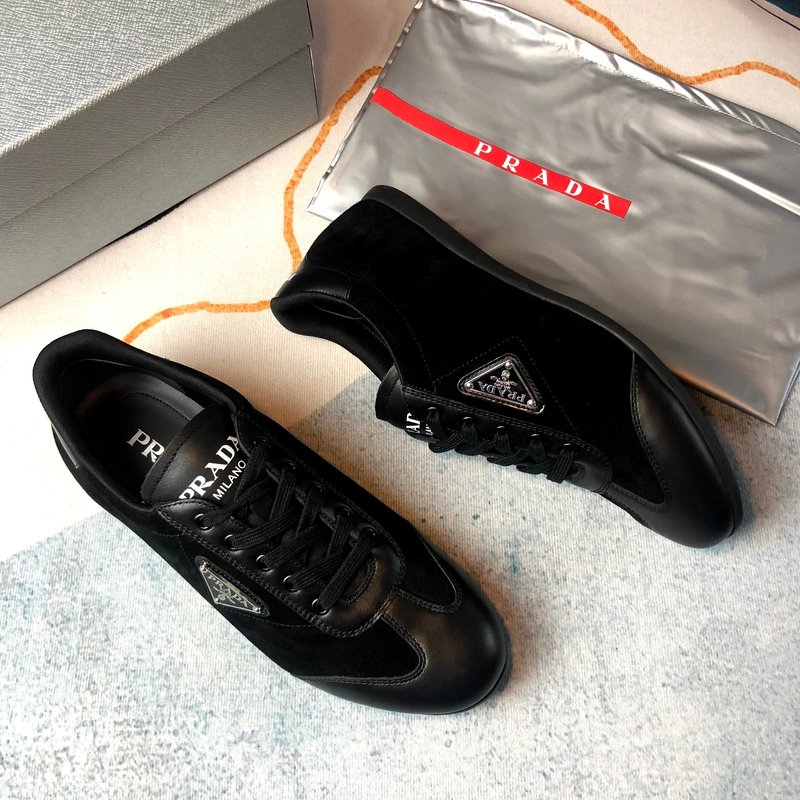 PRADA 블랙 옥스포드 슈즈 001-179585