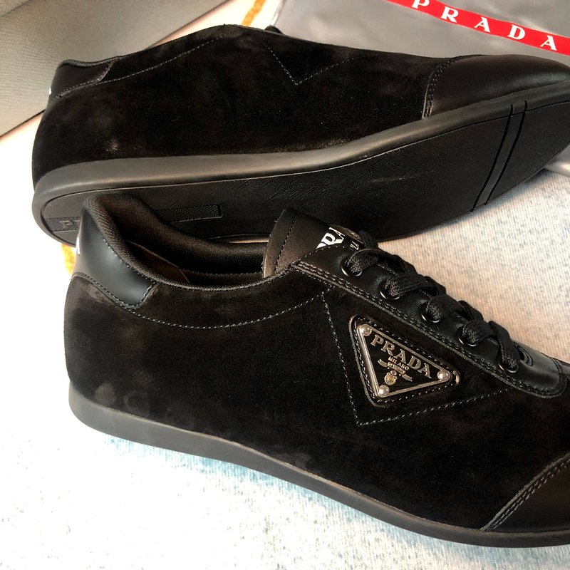 PRADA 블랙 옥스포드 슈즈 001-179585
