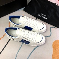 PRADA 화이트 블루 슈즈 001-179587