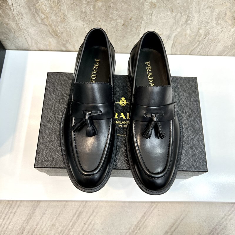 PRADA 프라다 남성 정장 로퍼 구두 001-179600