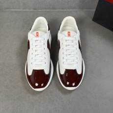 프라다 PRADA 수입 광택 가죽 스포츠슈즈 001-179621