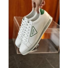 PRADA 남성 에어 쿠션 화이트 스니커즈 001-179626