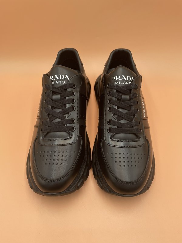 PRADA 오리지널 가죽 캐주얼 남성화 001-179636