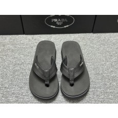 프라다 순정 EVA 발포 두꺼운 바닥 남성 슬리퍼 001-179650