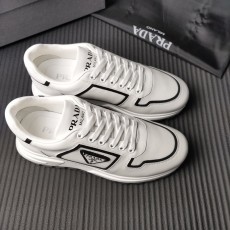 PRADA 프라다 블랙 가죽 구두 001-179660