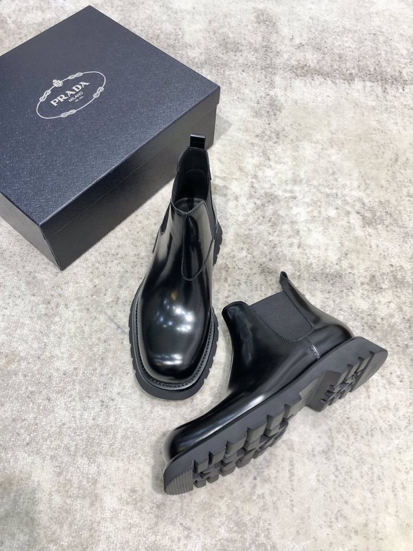 프라다 Prada 남성 하이톱 부츠 001-179672