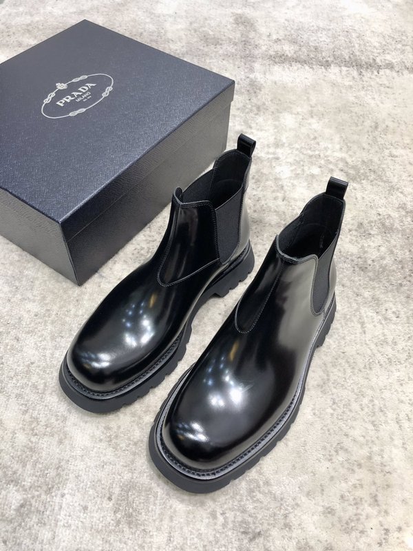 프라다 Prada 남성 하이톱 부츠 001-179672