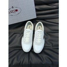 프라다 남성 레저 가죽 운동화 001-179680