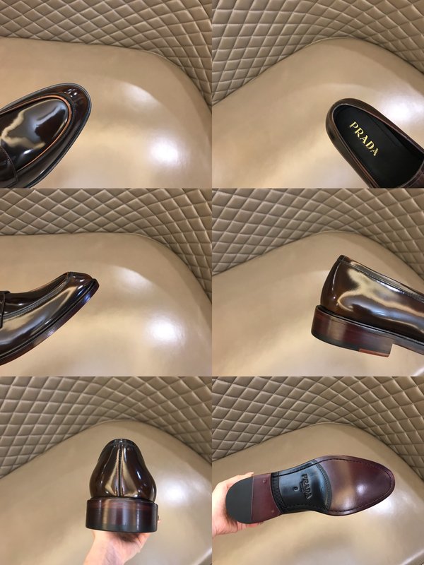 PRADA 남성 정장 비즈니스 가죽 구두 001-179685
