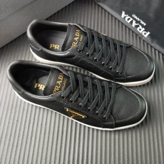 PRADA 프라다 블랙 가죽 신발 001-179713