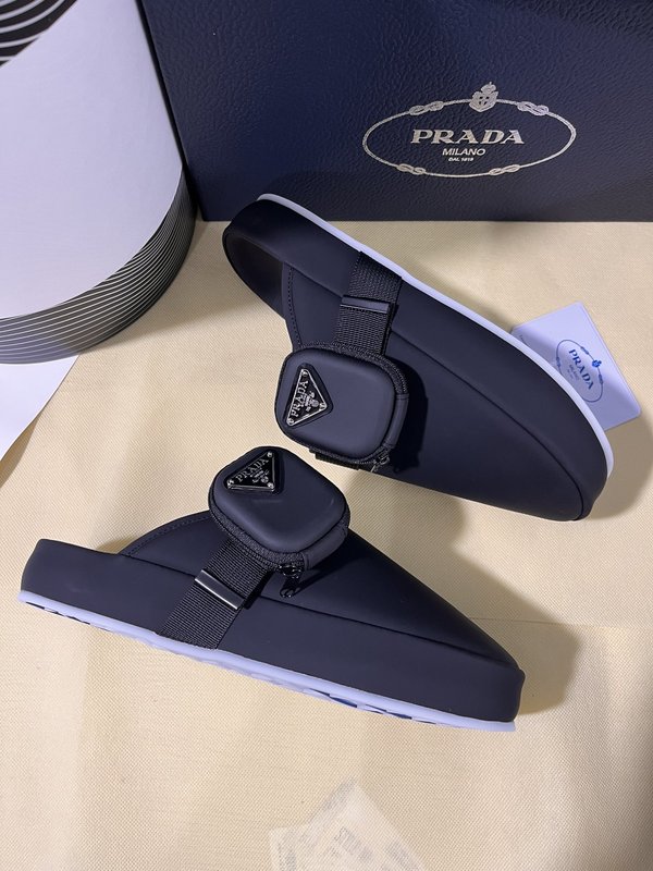 PRADA 클래식 토캡 반슬리퍼 001-179727