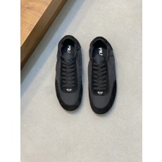 프라다 스웨이드 캔버스 슈즈 001-179738