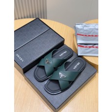 프라다 사피아노 가죽 남성 슬리퍼 001-179744
