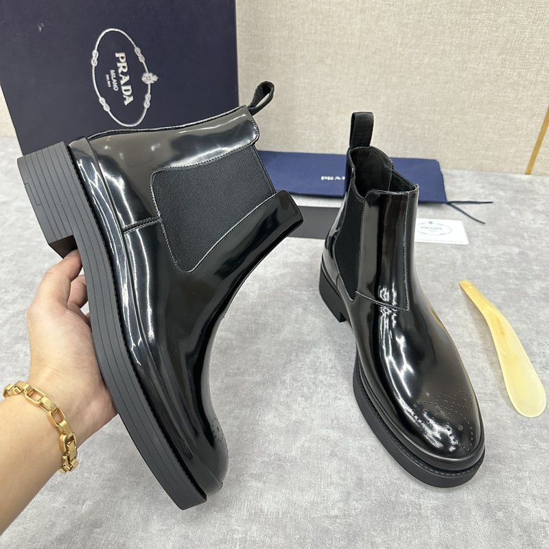 프라다 PRADA 남성 첼시 부츠 001-179756