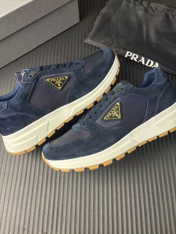 프라다 PRADA 신규 파란색 신발 001-179785