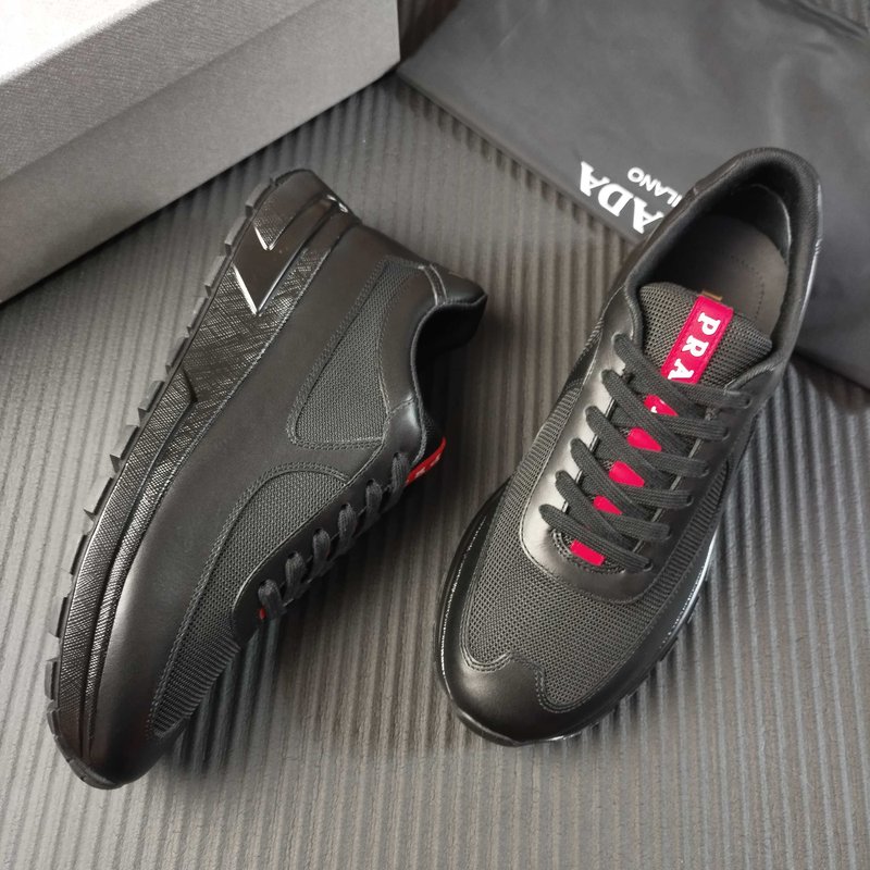 PRADA 프라다 블랙 메쉬 운동화 001-179791