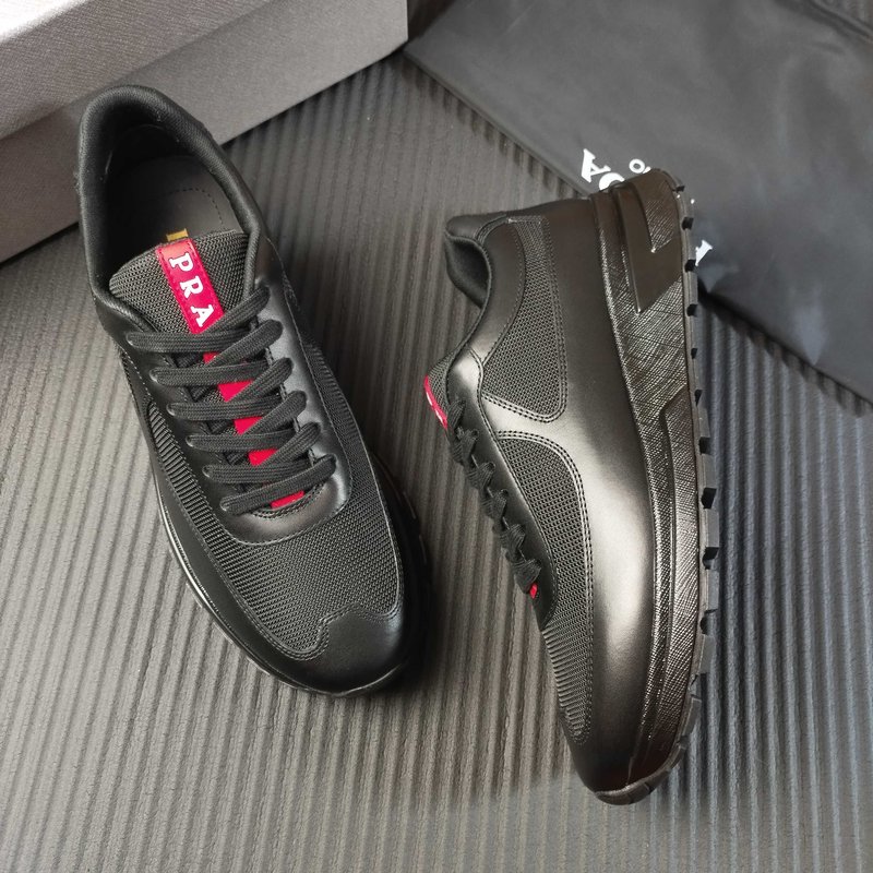 PRADA 프라다 블랙 메쉬 운동화 001-179791