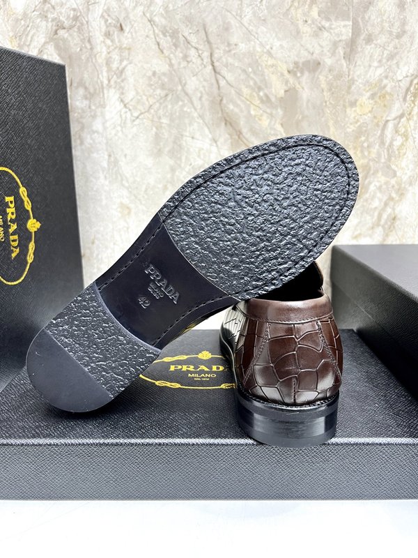 PRADA 남성 개변주 가죽구두 오리진얼 복제 001-179829