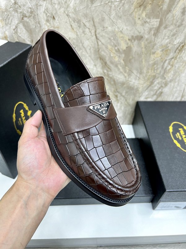 PRADA 남성 개변주 가죽구두 오리진얼 복제 001-179829