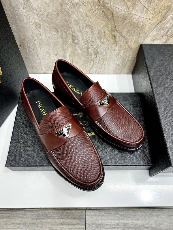 PRADA 남성 수입 송아지 가죽 구두 001-179830