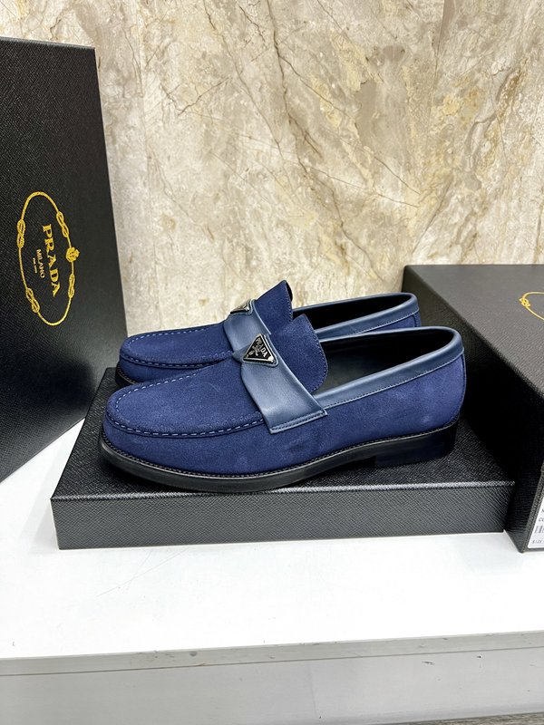 PRADA 남성 수입 송아지 가죽 구두 001-179834