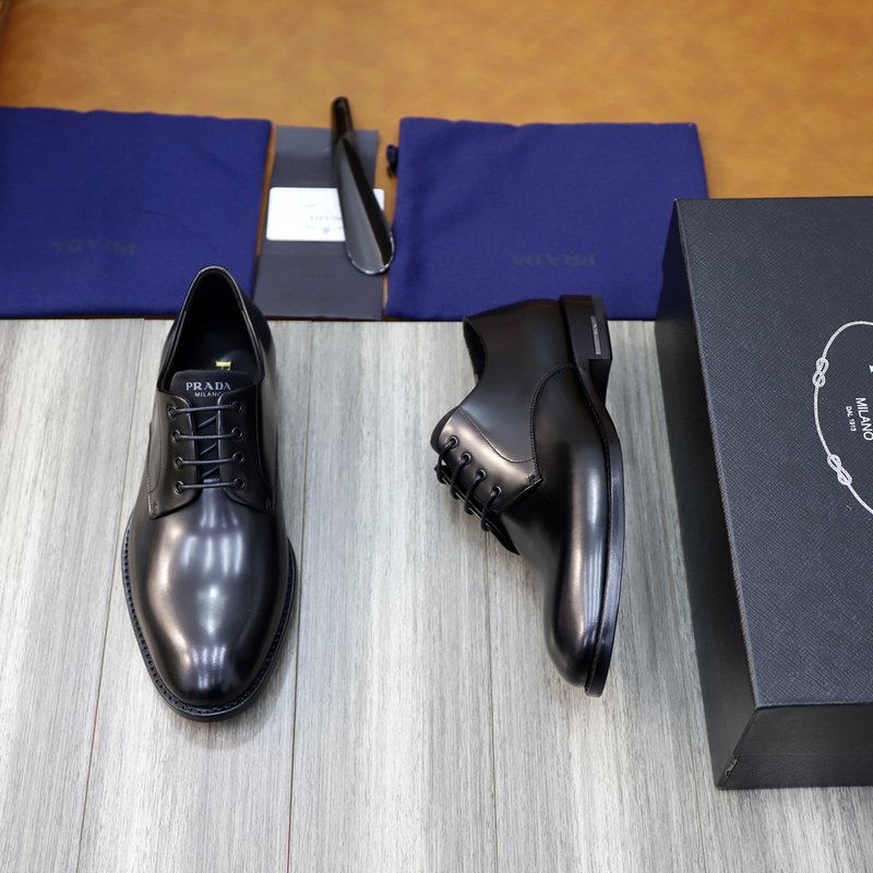 PRADA 남성 비즈니스 소 가죽 구두 001-179846