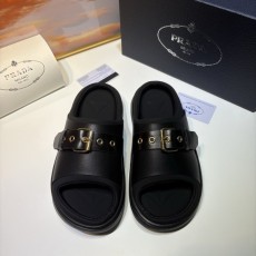 PRADA 신규 블랙 폼 라인지대 운동화 001-179855