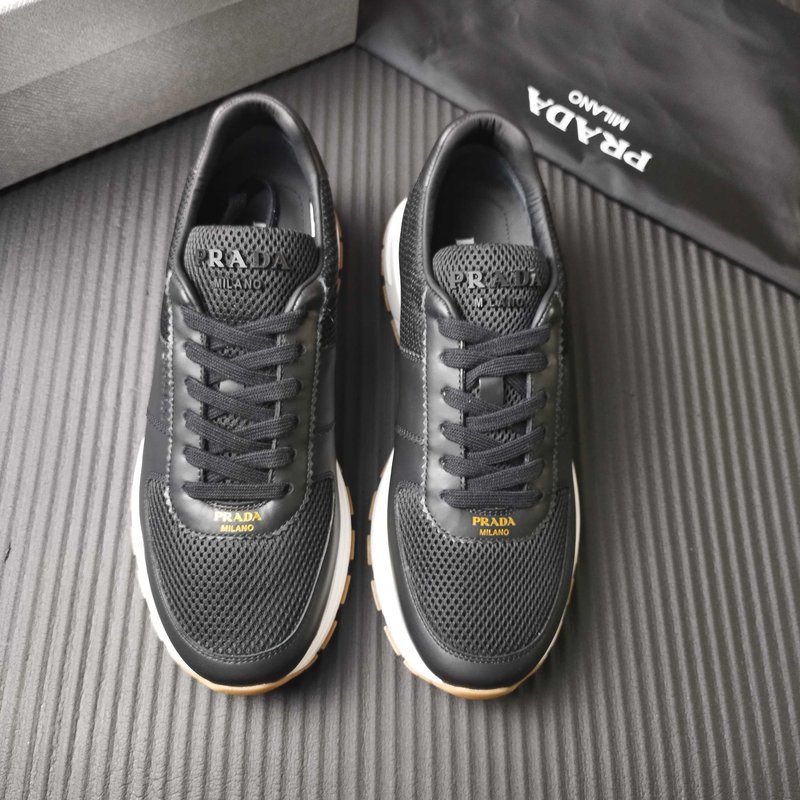 PRADA 블랙 메쉬 운동화 001-179880