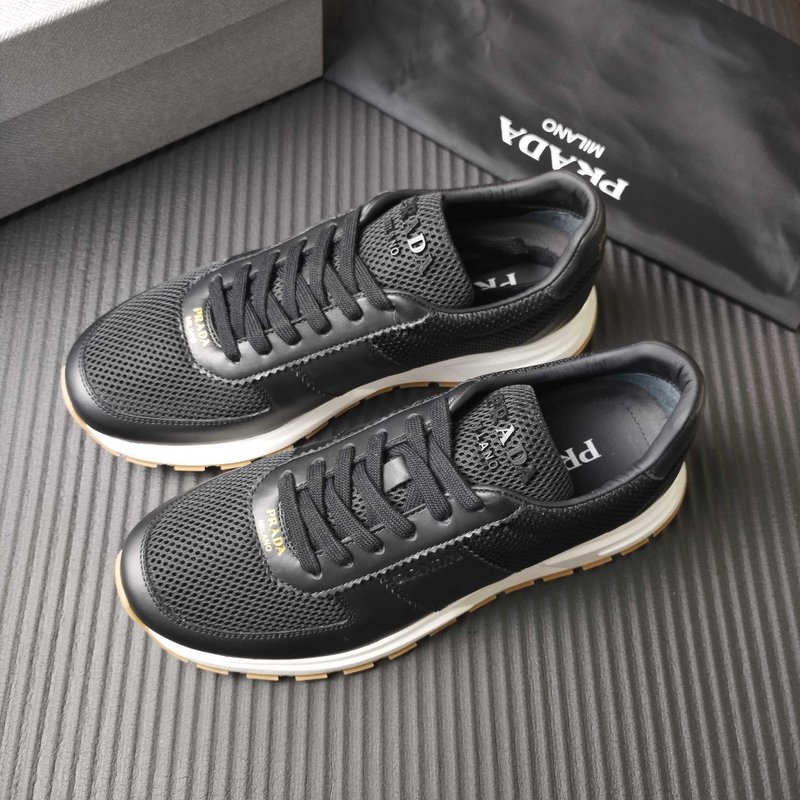 PRADA 블랙 메쉬 운동화 001-179880