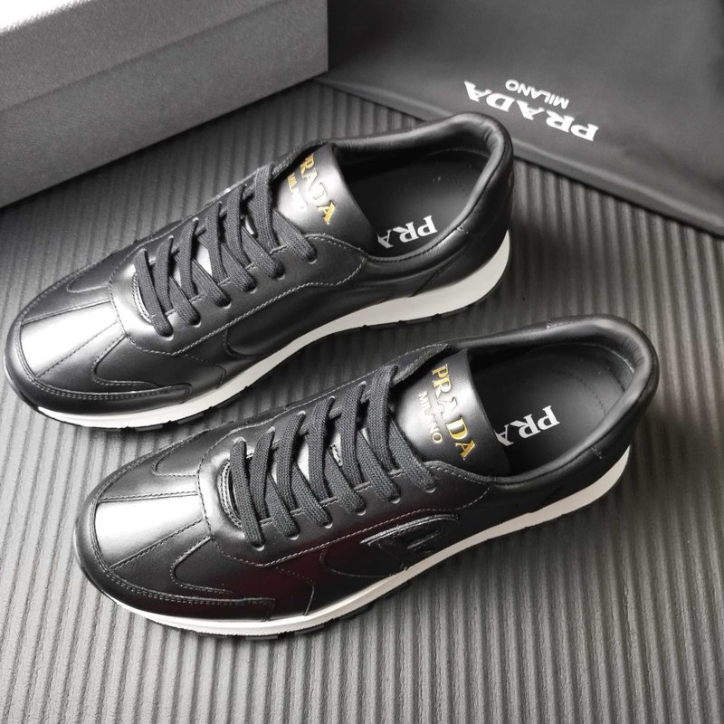 PRADA 프라다 블랙 레저 운동화 001-179891
