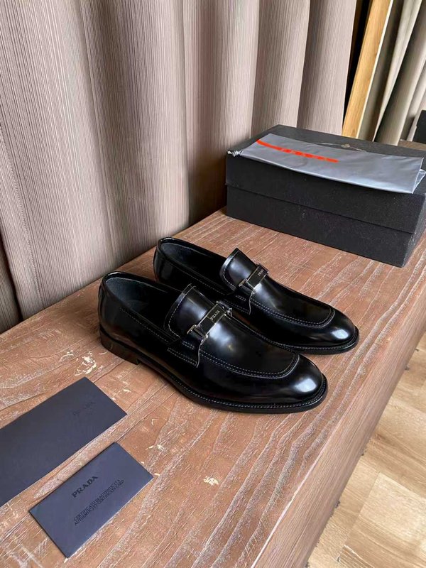 PRADA 남성 수입 송아지 가죽 구두 001-179914