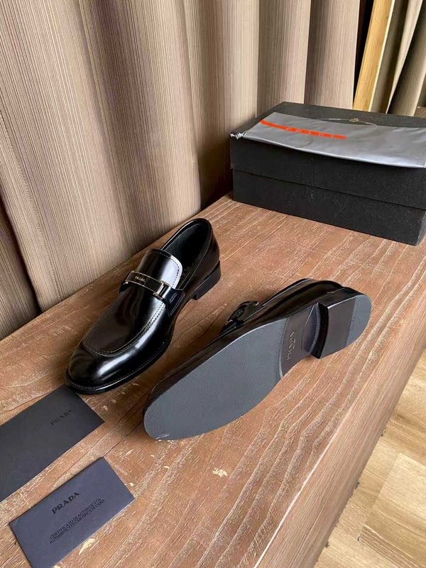 PRADA 남성 수입 송아지 가죽 구두 001-179914