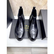 PRADA 가정품 사피아노 첼시 부츠 001-179921
