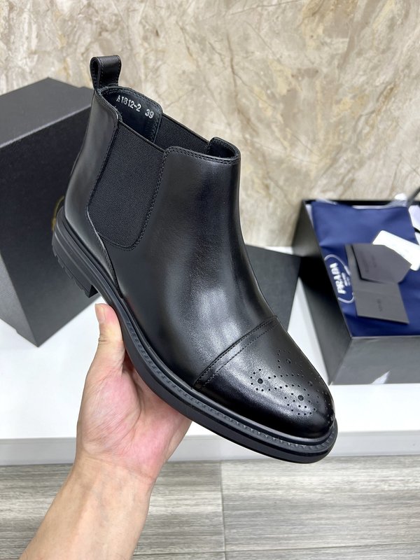 PRADA 사피아노 첼시 부츠 001-179935