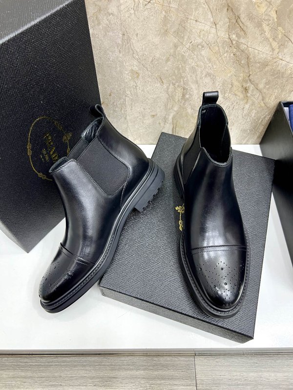 PRADA 사피아노 첼시 부츠 001-179935