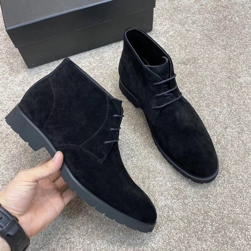 Prada 남성 비즈니스 캐주얼 소가죽 부츠 001-179936
