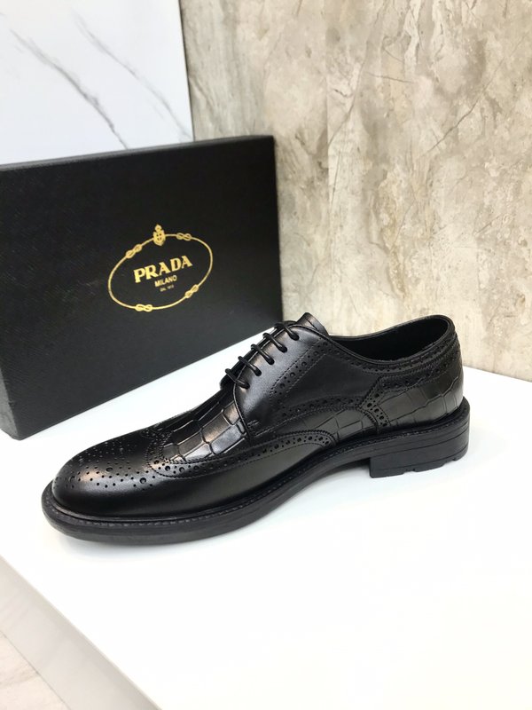 프라다 PRADA 남성 정장 가죽 슈즈 슬립온 001-179938